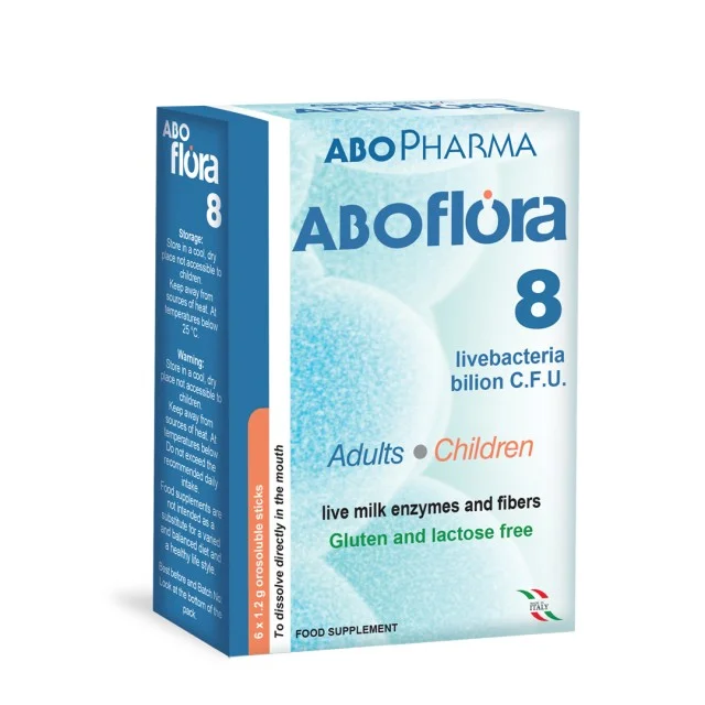 ABOPHARMA ABOFLORA 8 6 KESICA - Online Apoteka ABOPHARMA ABOFLORA 8 6 KESICA