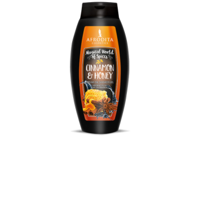 AFRODITA GEL ZA TUŠIRANJE CIMET I MED 250ml - Online Apoteka AFRODITA GEL ZA TUŠIRANJE CIMET I MED 250ml