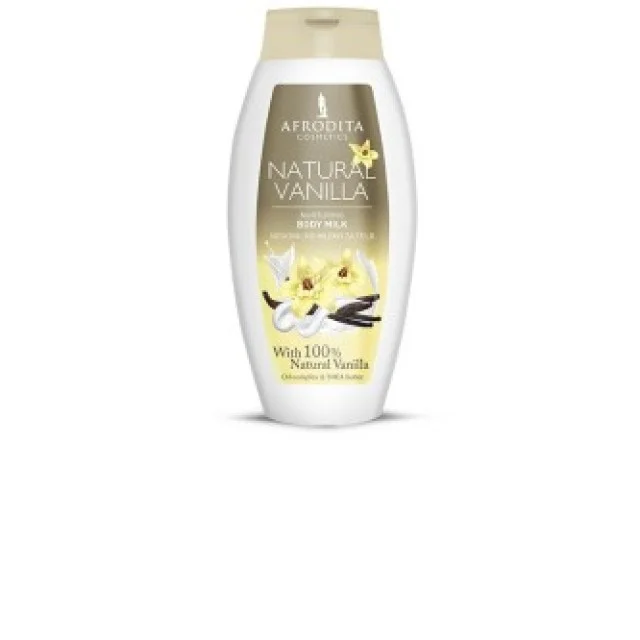AFRODITA MLEKO ZA TELO NATURAL VANILLA 250ml - Online Apoteka AFRODITA MLEKO ZA TELO NATURAL VANILLA 250ml