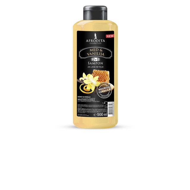 AFRODITA ŠAMPON ZA KOSU I TELO MED & VANILA - Online Apoteka AFRODITA ŠAMPON ZA KOSU I TELO MED & VANILA