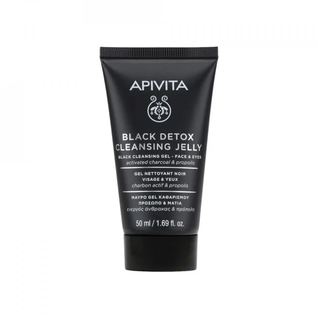 APIVITA CRNI DETOKS GEL 50ML - Online Apoteka APIVITA CRNI DETOKS GEL 50ML