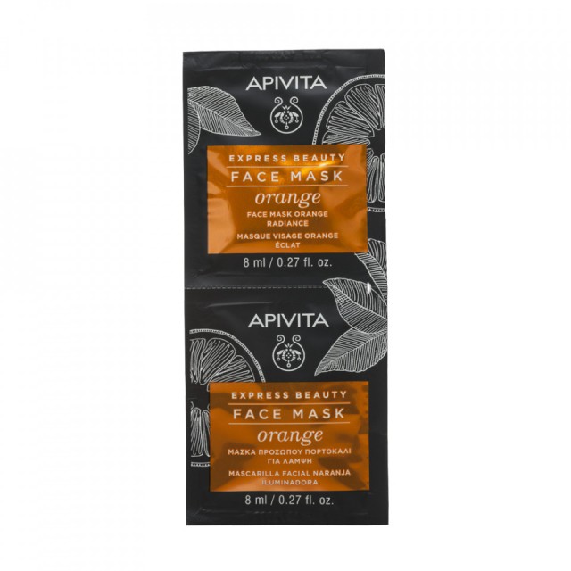 APIVITA EXPRESS BEAUTY MASKA POMORANDŽA 2X8ML