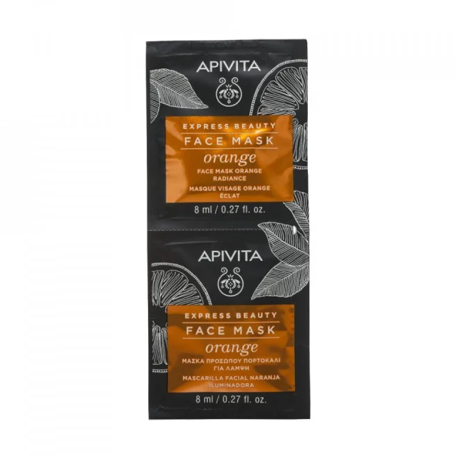 APIVITA EXPRESS BEAUTY MASKA POMORANDŽA 2X8ML