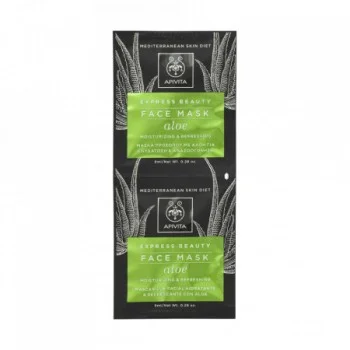 APIVITA EXPRESS BEAUTY MASKA ZA HIDRATACIJU ALOJA 2X8ML APIVITA EXPRESS BEAUTY MASKA ZA HIDRATACIJU ALOJA 2X8ML