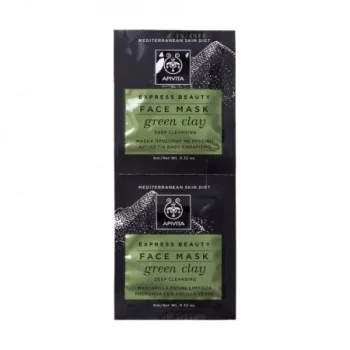 APIVITA EXPRESS BEAUTY MASKA ZELENA GLINA 2X8ML APIVITA EXPRESS BEAUTY MASKA ZELENA GLINA 2X8ML