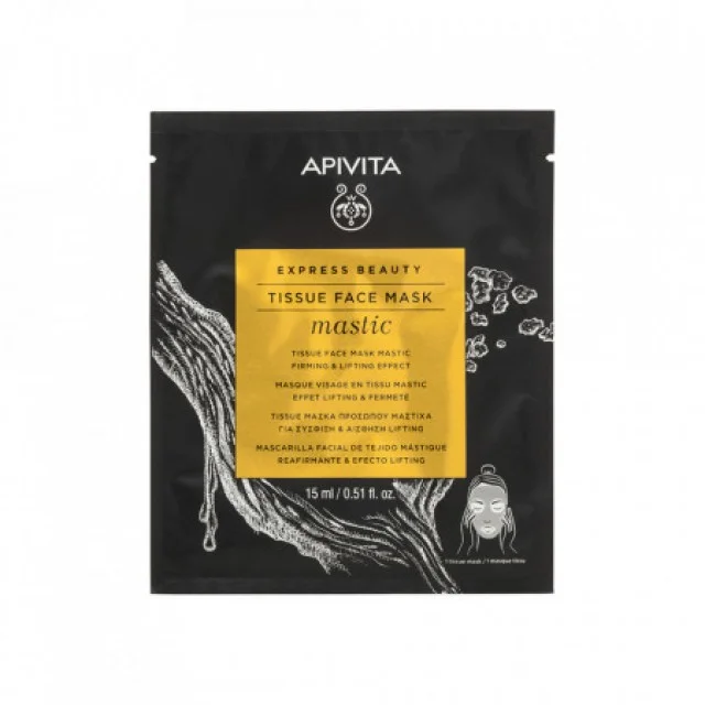 APIVITA EXPRESS BEAUTY TISSUE MASKA SA MASTIKOM