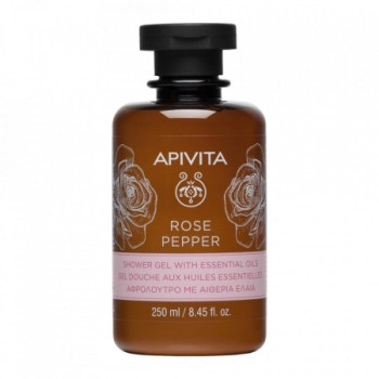 APIVITA GEL ZA TUŠIRANJE RUŽA BIBER 250ML