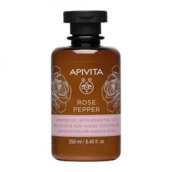 APIVITA GEL ZA TUŠIRANJE RUŽA BIBER 250ML
