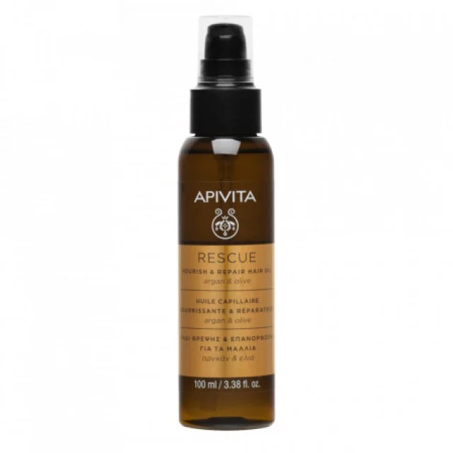 APIVITA RESCUE ULJE ZA KOSU 100ML - Online Apoteka APIVITA RESCUE ULJE ZA KOSU 100ML