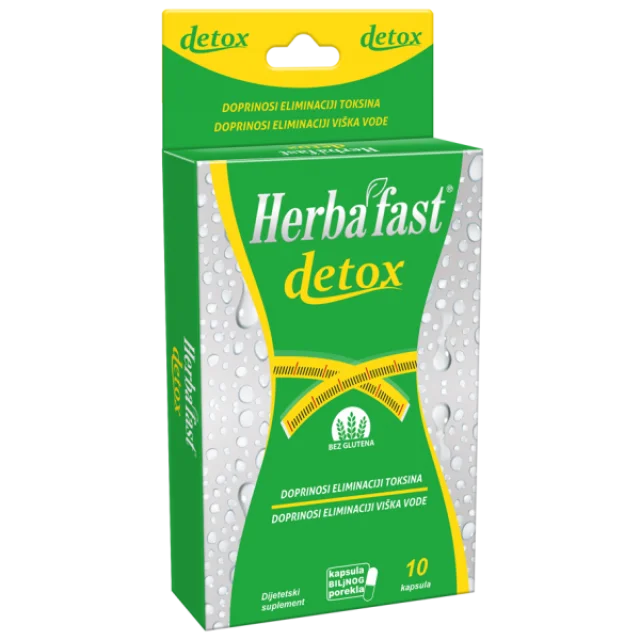 HERBAFAST DETOX KAPSULE - Online Apoteka HERBAFAST DETOX KAPSULE