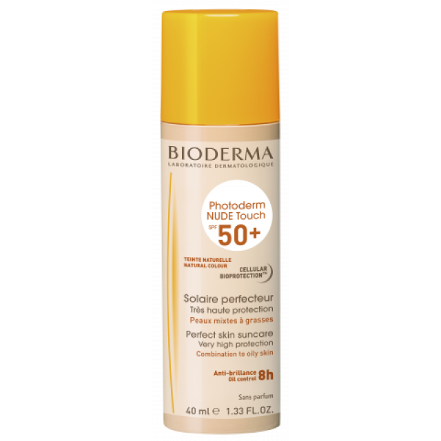 BIODERMA PHOTODERM NUDE TOUCH NATURAL SPF50+ 40ML