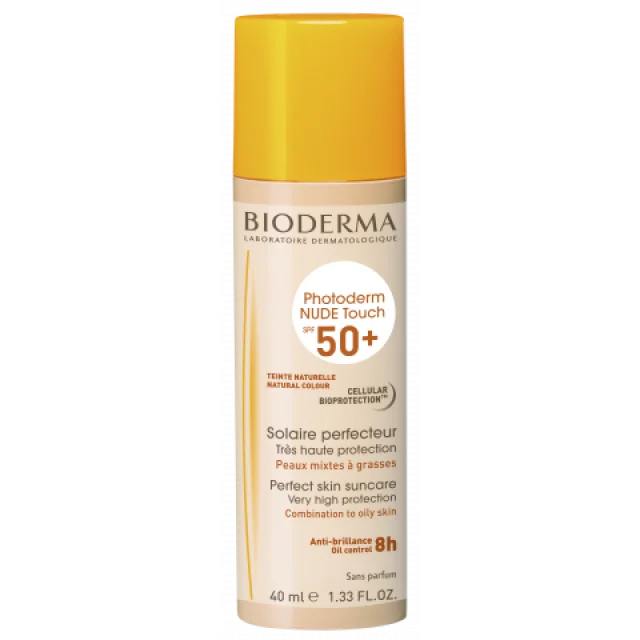 BIODERMA PHOTODERM NUDE TOUCH NATURAL SPF50+ 40ML