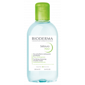 BIODERMA SEBIUM H2O MICELARNI RASTVOR ZA MEŠOVITU KOŽU 250ML