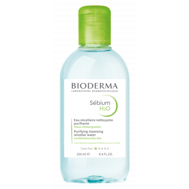 BIODERMA SEBIUM H2O MICELARNI RASTVOR ZA MEŠOVITU KOŽU 250ML