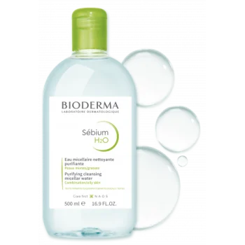 BIODERMA SEBIUM H2O MICELARNI RASTVOR ZA MEŠOVITU KOŽU 500ML BIODERMA SEBIUM H2O MICELARNI RASTVOR ZA MEŠOVITU KOŽU 500ML