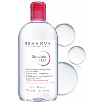 BIODERMA SENSIBIO H20 MICELARNI RASTVOR 500ML BIODERMA SENSIBIO H20 MICELARNI RASTVOR 500ML