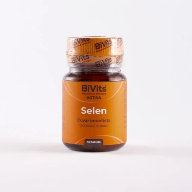 BIVITS ACTIVA SELEN 60 TABLETA - Online Apoteka BIVITS ACTIVA SELEN 60 TABLETA