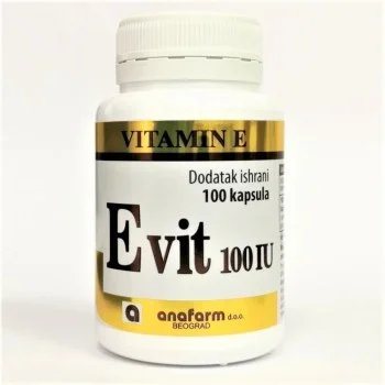 ANAFARM E VIT 100 IU KAPSULE ANAFARM E VIT 100 IU KAPSULE