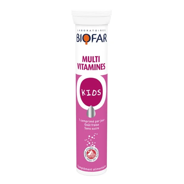 BIOFAR MULTIVITAMINS KIDS ŠUMEĆE TABLETE