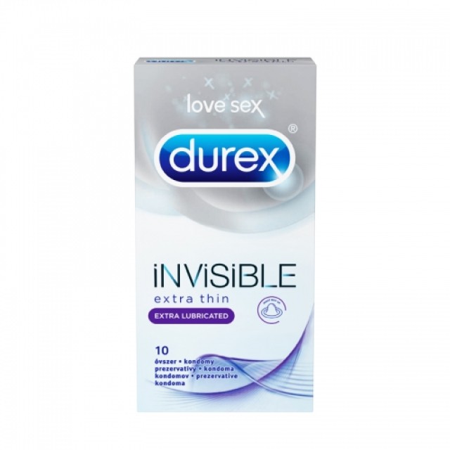 DUREX INVISIBLE EXTRA THIN - Online Apoteka DUREX INVISIBLE EXTRA THIN