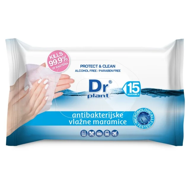Dr PLANT ANTIBAKTERIJSKE VLAŽNE MARAMICE - Online Apoteka Dr PLANT ANTIBAKTERIJSKE VLAŽNE MARAMICE
