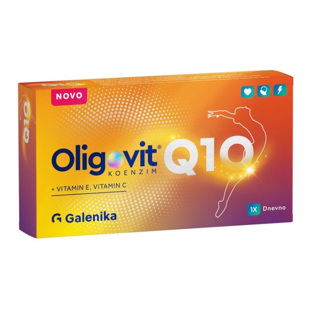 OLIGOVIT Q10 30 KAPSULA - Online Apoteka OLIGOVIT Q10 30 KAPSULA