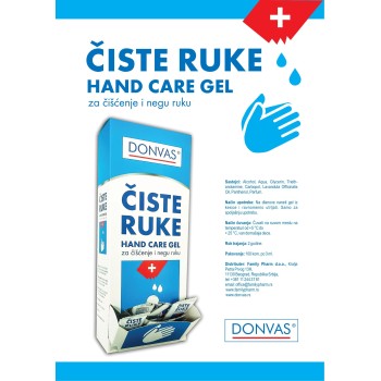 GEL ZA SUVO PRANJE I NEGU RUKU ČISTE RUKE GEL ZA SUVO PRANJE I NEGU RUKU ČISTE RUKE