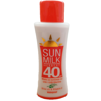 HERBEXT  SUN MILK SPF 40