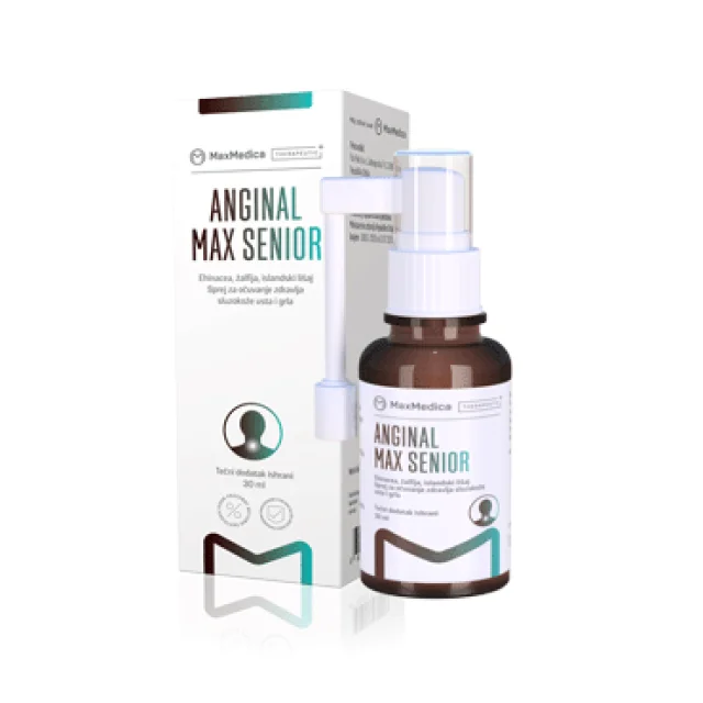 ANGINAL MAX SENIOR SPREJ ZA GRLO - Online Apoteka ANGINAL MAX SENIOR SPREJ ZA GRLO
