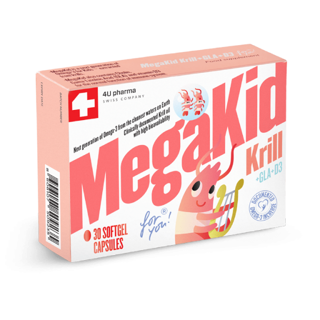 MEGAKID KRILL GLA D3 - Online Apoteka MEGAKID KRILL GLA D3