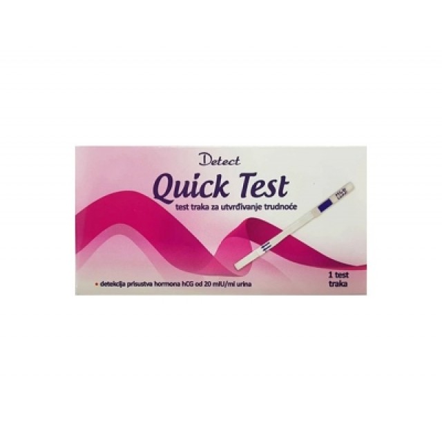 DETECT QUICK TEST ZA TRUDNOĆU- TRAČICA