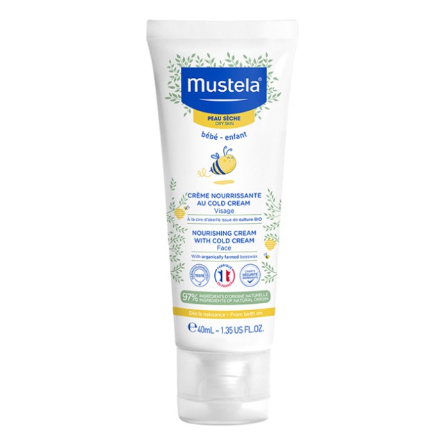 MUSTELA HRANLJIVA COLD KREMA ZA LICE 40ML - Online Apoteka MUSTELA HRANLJIVA COLD KREMA ZA LICE 40ML