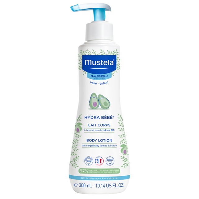 MUSTELA HYDRA BEBE LOSION ZA TELO 300ML - Online Apoteka MUSTELA HYDRA BEBE LOSION ZA TELO 300ML