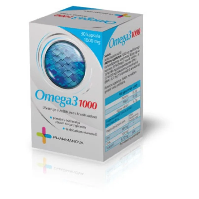 OMEGA 3 MAX 30 KAPSULA - Online Apoteka OMEGA 3 MAX 30 KAPSULA