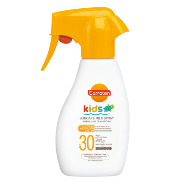 CARROTEN DEČIJE MLEKO ZA ZAŠTITU OD SUNCA SA PUMPICOM SPF 30 200ML