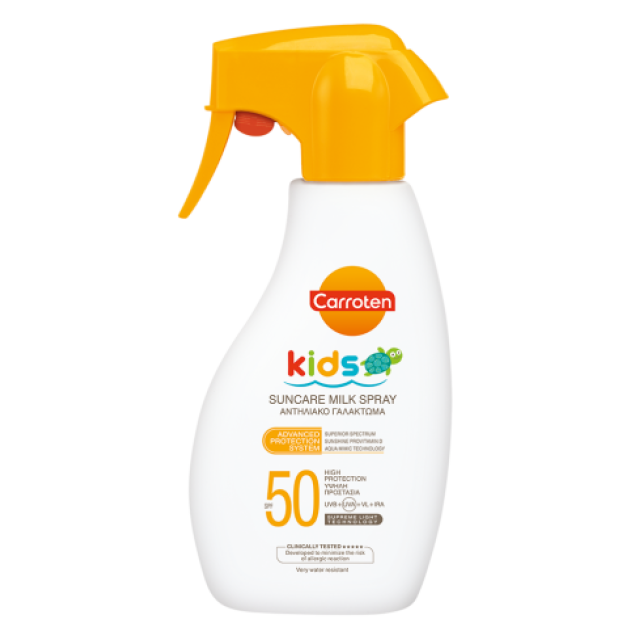 CARROTEN DEČIJE MLEKO ZA ZAŠTITU OD SUNCA SA PUMPICOM SPF50 300ML