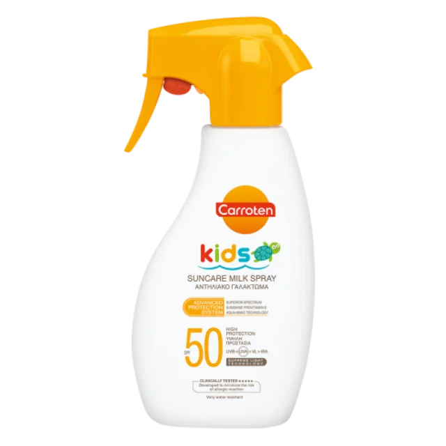 CARROTEN DEČIJE MLEKO ZA ZAŠTITU OD SUNCA SA PUMPICOM SPF50 300ML