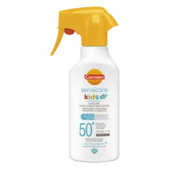 CARROTEN DEČIJE MLEKO ZA ZAŠTITU OD SUNCA SENZITIV SA PUMPICOM SPF50+ 300ML