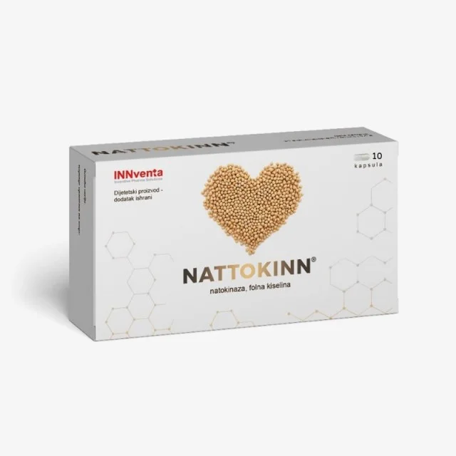 INNVENTA NATTOKINN - 10 KAPSULA - Online Apoteka INNVENTA NATTOKINN - 10 KAPSULA