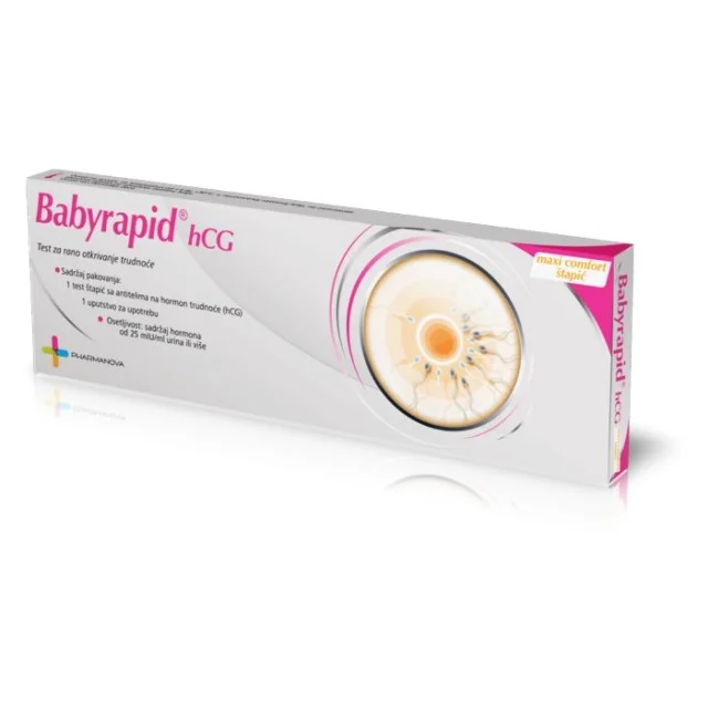 BABYRAPID HCG MAXI COMFORT ŠTAPIĆ - Online Apoteka BABYRAPID HCG MAXI COMFORT ŠTAPIĆ