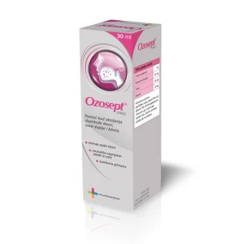 OZOSEPT SPREJ RASTVOR ZA ISPIRANJE USTA I GRLA 100ml