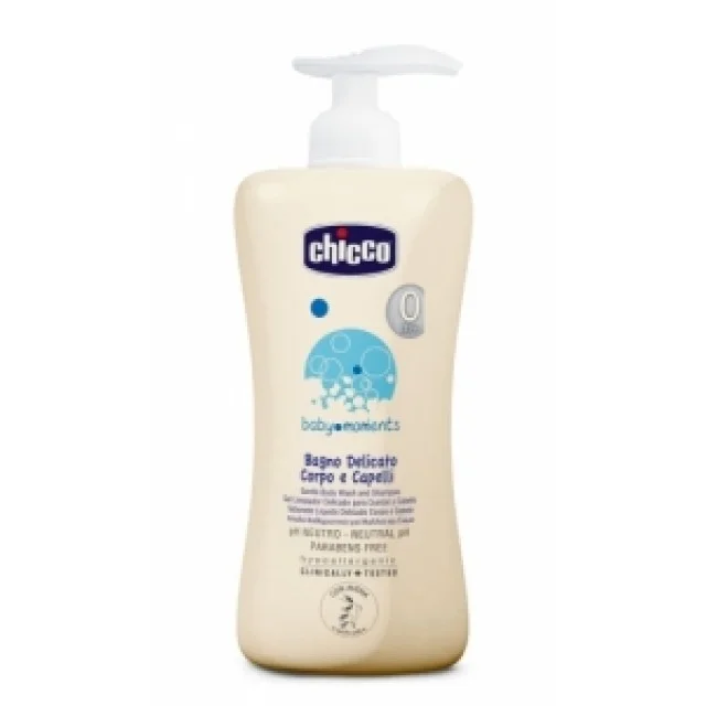 CHICCO KUPKA I ŠAMPON ZA PRVO KUPANJE 500ml - Online Apoteka CHICCO KUPKA I ŠAMPON ZA PRVO KUPANJE 500ml