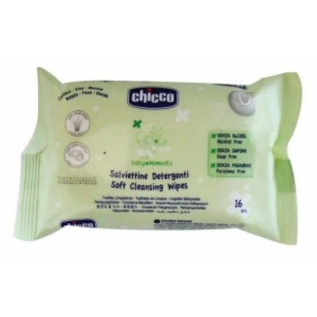 CHICCO VLAŽNE MARAMICE 16 - Online Apoteka CHICCO VLAŽNE MARAMICE 16
