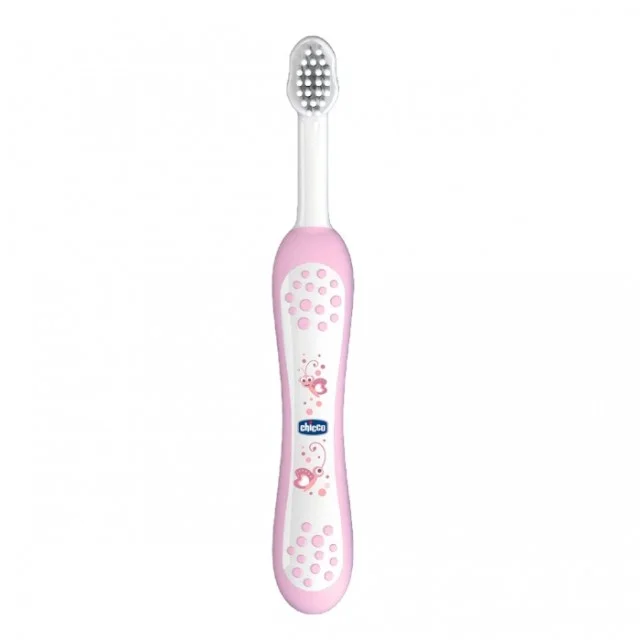 CHICCO ČETKICA ZA ZUBE 6+ ROZA - Online Apoteka CHICCO ČETKICA ZA ZUBE 6+ ROZA