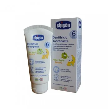 CHICCO PASTA ZA ZUBE UKUS JABUKE I BANANE CHICCO PASTA ZA ZUBE UKUS JABUKE I BANANE