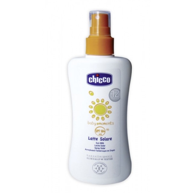 CHICCO SPREJ ZA SUNČANJE SPF50+ - Online Apoteka CHICCO SPREJ ZA SUNČANJE SPF50+