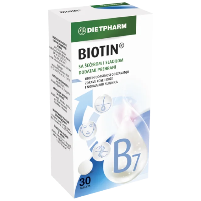 BIOTIN TABLETE - Online Apoteka BIOTIN TABLETE