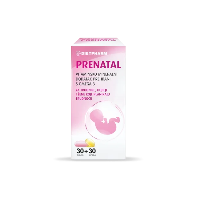 DIETPHARM PRENATAL TABLETE I KAPSULE