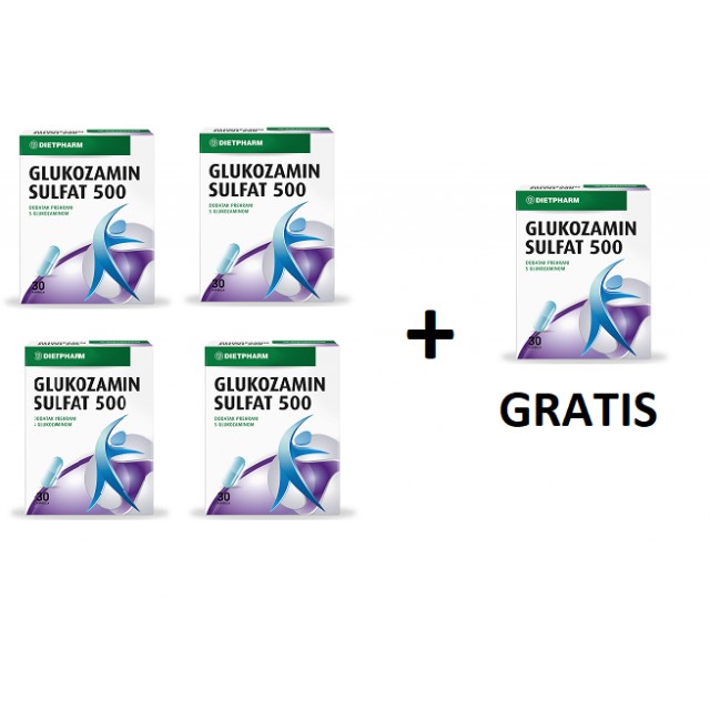 GLUCOSAMIN SULFA TKAPSELN 4 + 1 KOSTENLOS