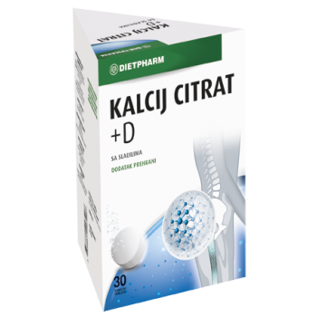 KALCIJUM CITRAT+VITAMIN D 30tbl